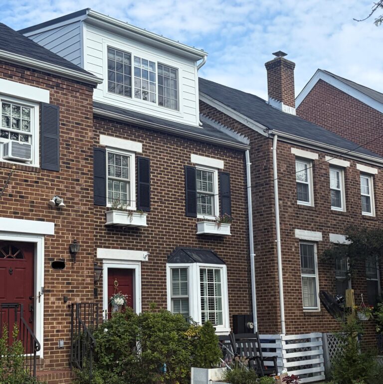 custom addition for rowhome in Alexandria, VA