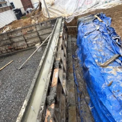 Screenshot New foundation walls, Alexandria, VA