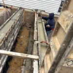 Screenshot New foundation walls, Alexandria, VA