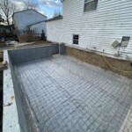 Foundation for rear addition, Alexandria VA